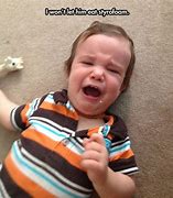Image result for Kid Crying with Hand Up Meme
