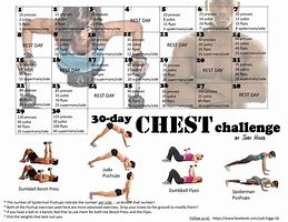 Image result for 30-Day Chest Workout