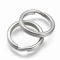 Image result for Stainless Steel Keychain Ring