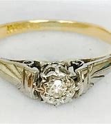 Image result for Antique Platinum Diamond Engagement Ring