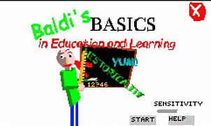 Image result for Baldi Title Screen