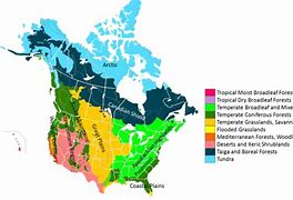 Image result for North America Geography Map