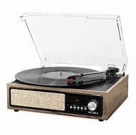Image result for Record Turntable with Bluetooth and Built in Speakers