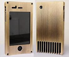 Image result for iPhone 12 Halo Case Gold