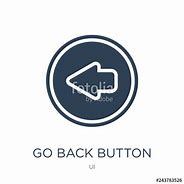 Image result for Back Button Icon Modern