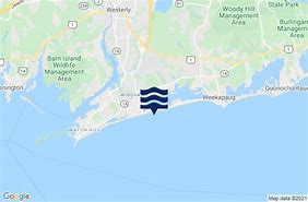 Image result for Map of Misquamicut Beach in Rhode Island