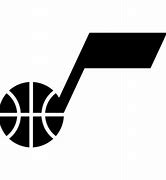 Image result for Utah Jazz Logo Black and White