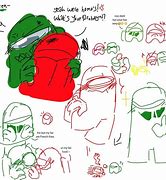 Image result for Green Vs. Red Amung Us