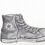 Image result for Drawing of a Converse Shoe