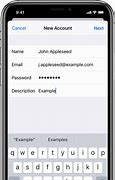 Image result for Add Email Account iPhone SE