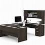 Image result for Large U-shaped Desk with Credenza