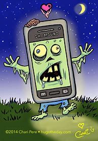 Image result for Phone Zombie Meme