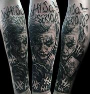 Image result for batman joker tattoos sleeves