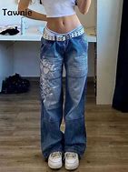 Image result for Apple Bottom Jeans Low Waisted Y2K