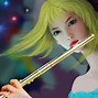 Image result for Playing the Flute Japan Garl Wallppaper