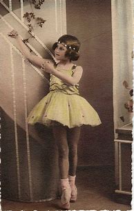 Image result for Vintage Ballerina Child