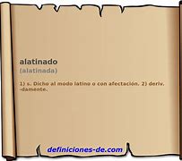 Image result for alatinado