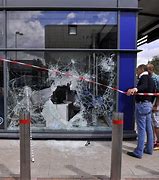 Image result for Smashed Office Security Screen