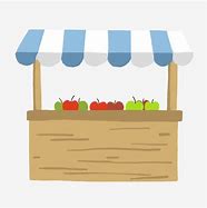 Image result for Fruit Stall Cartoon