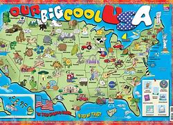 Image result for Cool Map of USA