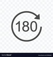 Image result for 180 Degree Symbol