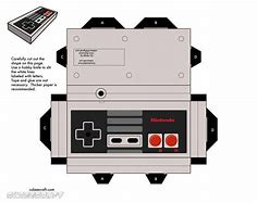 Image result for Nintendo NES Papercraft