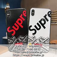 Image result for Black iPhone 6 Supreme Case