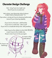 Image result for Original Character Challenge
