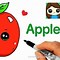 Image result for Red Apple Line Art