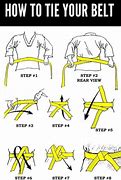 Image result for Taekwondo Belt Tying