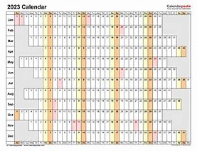 Image result for 2023 Calendar Timeline