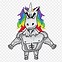Image result for Crazy Rainbow Unicorn