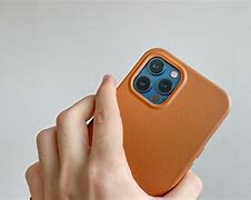 Image result for iPhone 12 Leather Case Blue