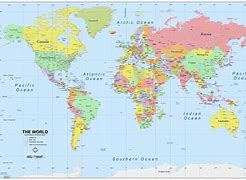 Image result for World Map A3