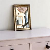 Image result for Distressed Gold Mirror