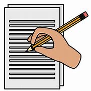Image result for Paper with Writing On It Clip Art