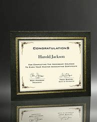 Image result for Customized Stock Certificate Frame