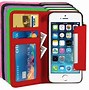 Image result for iPhone 5 Wallet Case Amazon with Strap