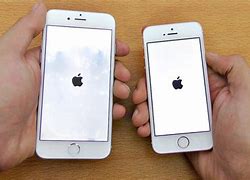 Image result for iPhone 6 beside iPhone SE