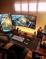 Image result for Cute Gaming Setup