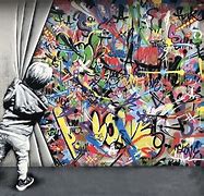 Image result for Banksy Abstract Art