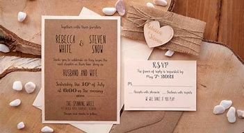 Image result for Rustic Wedding Invitations Wood