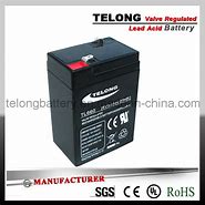 Image result for 6V 6AH Sealed Lead Acid Battery