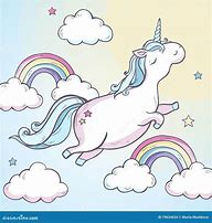 Image result for Magical Unicorn Cartoon