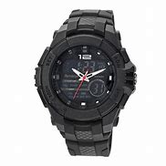 Image result for Black Analog Sports Watch
