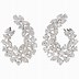 Image result for Gold Diamond Button Earrings