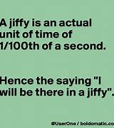 Image result for Be There in a Jiffy