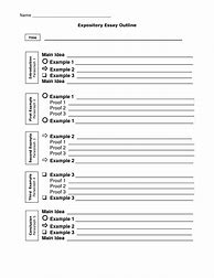 Image result for 5 Paragraph Essay Outline Template
