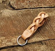 Image result for handmade leather keychain