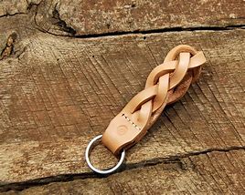 Image result for leather keychain fobs